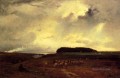The Storm landscape Tonalist George Inness